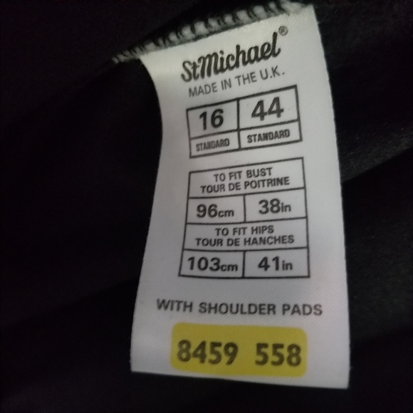 St. Michael Vintage Button Down Cinched Ornament Dress - Picture 5 of 11